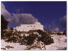 A Winter Scene in February 2004 - The Monastery of Theologos