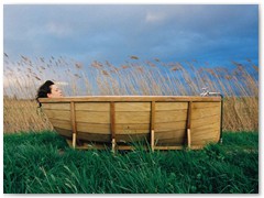 Greek Bath Boat - Please Conserve Our Water!